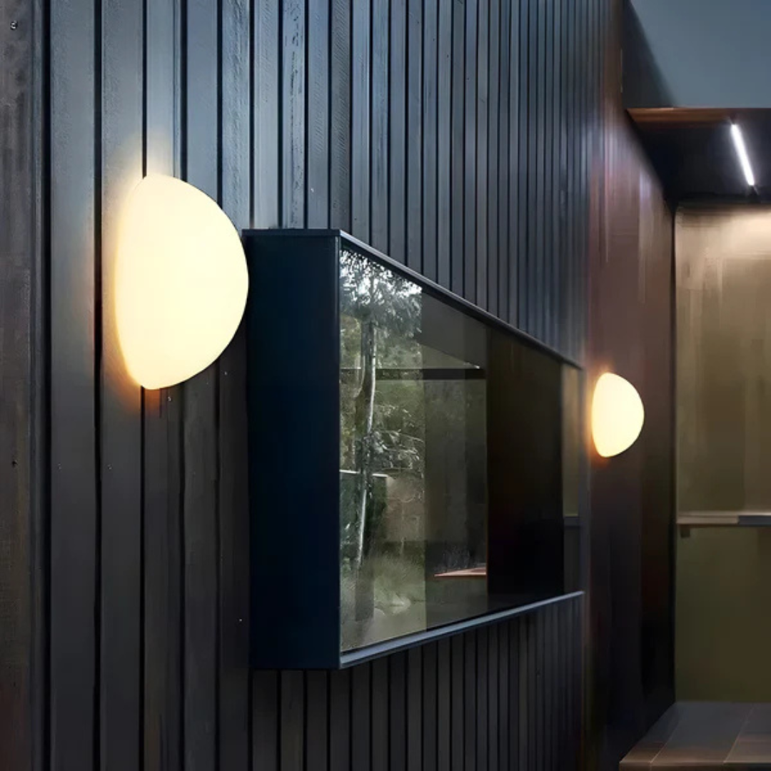 Brehn | Moderne LED Wandleuchte für drinnen und draußen