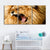 Wütender Löwenbrüll-Canvas Wandkunst Gemälde 3 Teile