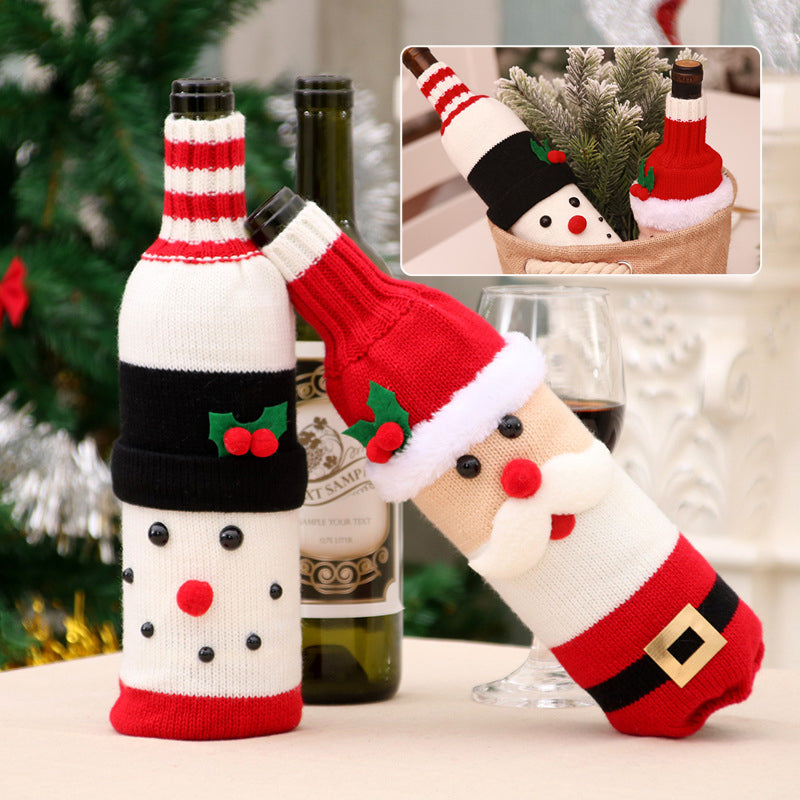 Brehn | Weihnachtsdekorativer Weinflaschenprotektor