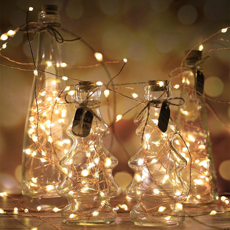 Dekorative USB-Kupferdraht-Lichterketten | Brehn