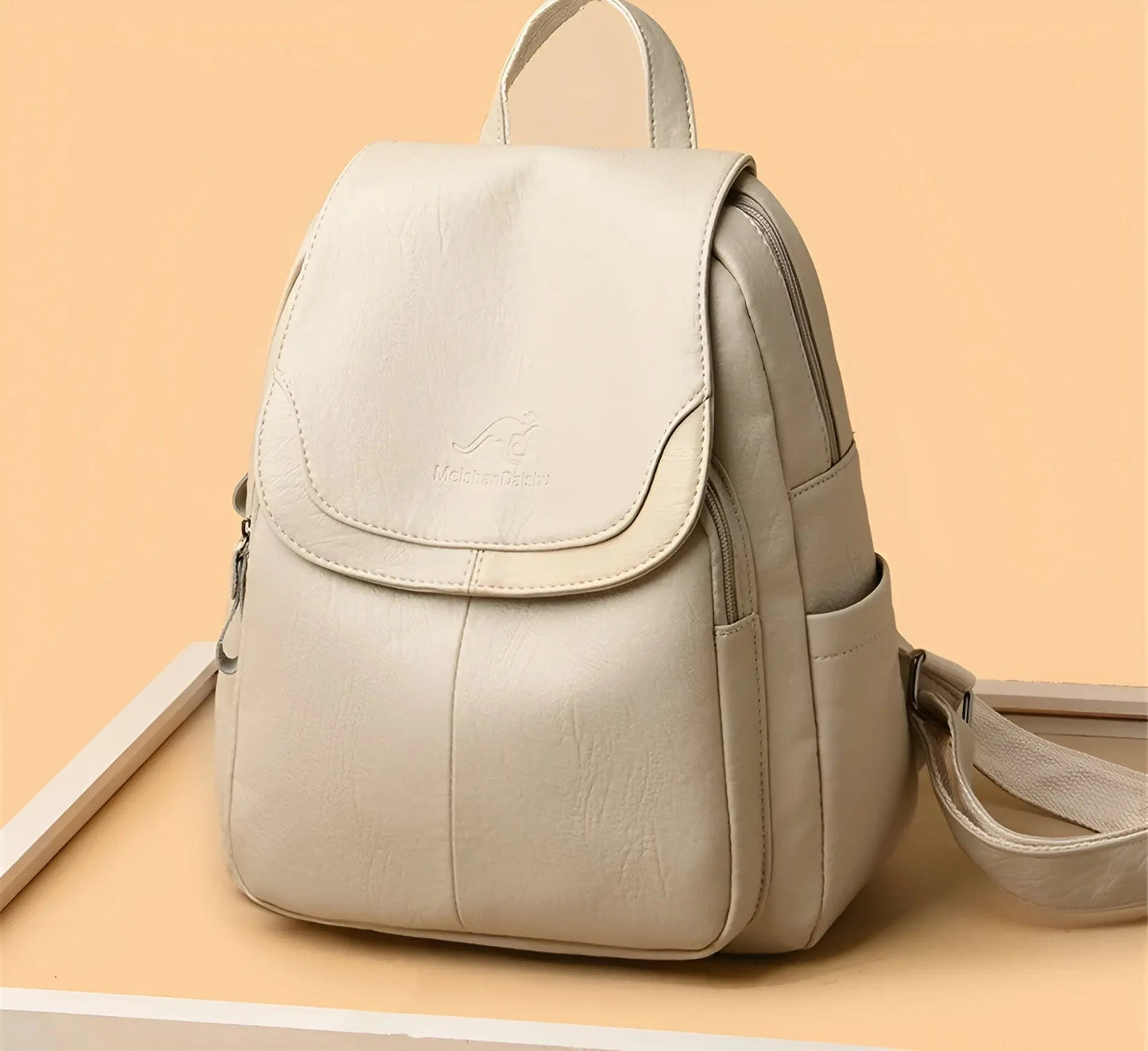 Brehn | Vintage Leder Damen Rucksack - Isabella