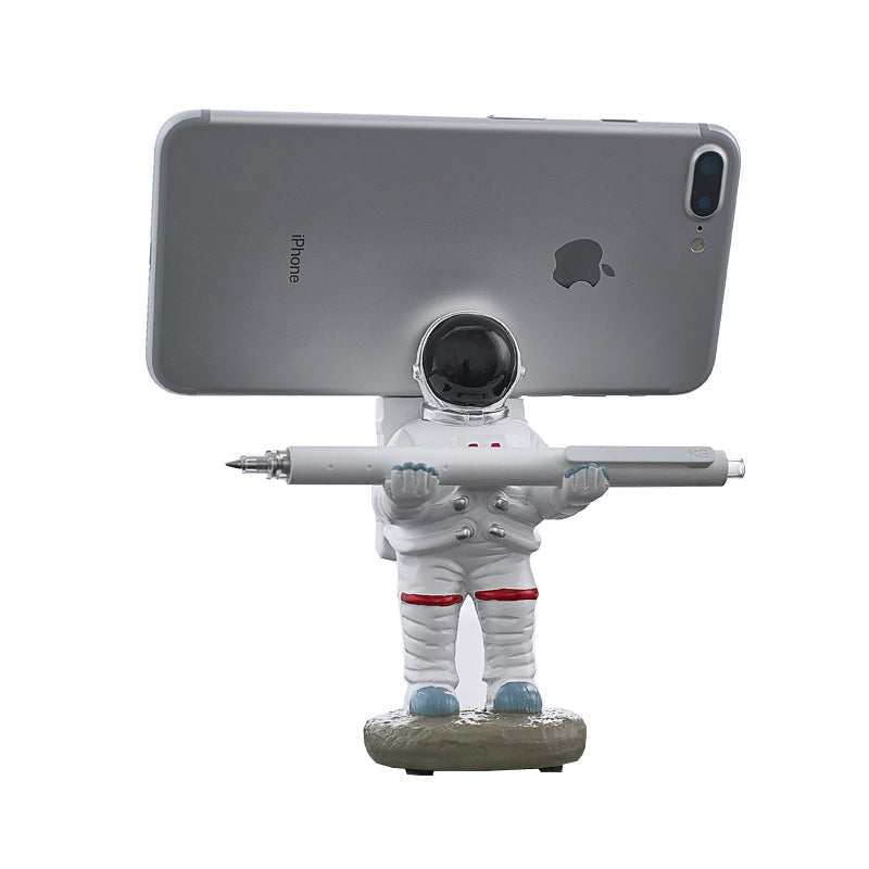 Unterstützung für Mobiltelefon oder Stift in Astronautendekorationen | Brehn