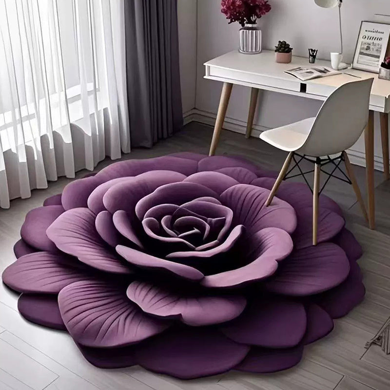 Brehn | FloraLux Elegante Fußmatte | Plüschkomfort mit Kieselgur für schnell trocknende Eleganz
