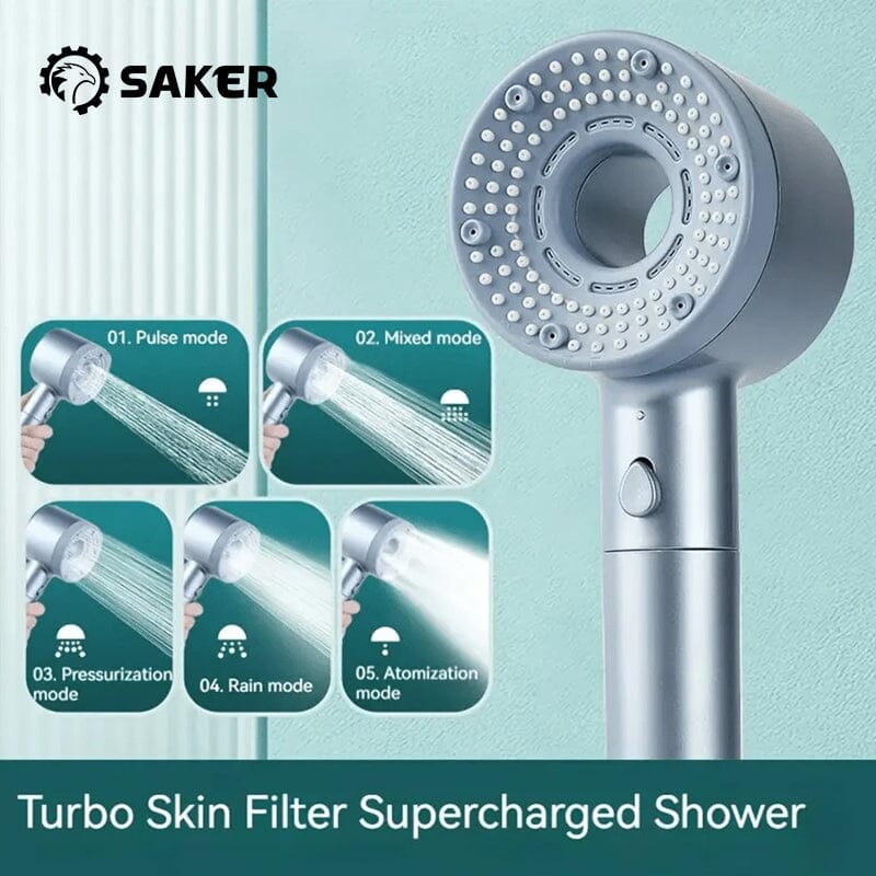 Doppelter leistungsstarker supergeladener Wasserreinigungsfilter Hand喷喷 | Brehn