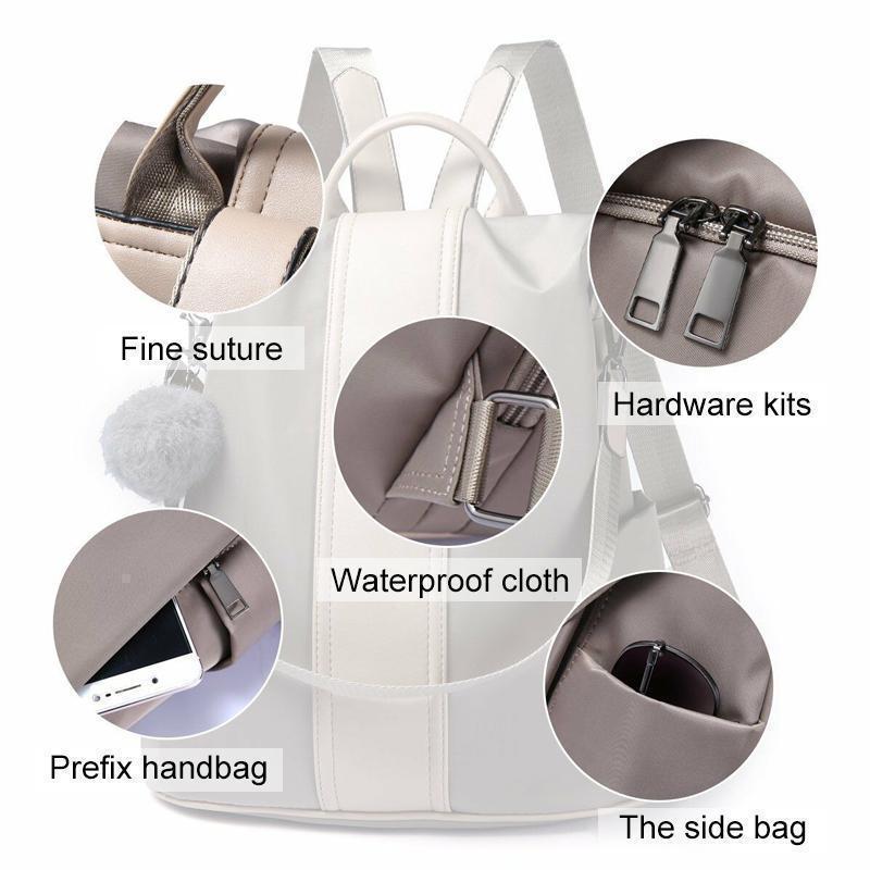 Wasserdichte Nylon Anti-Diebstahl Rucksack