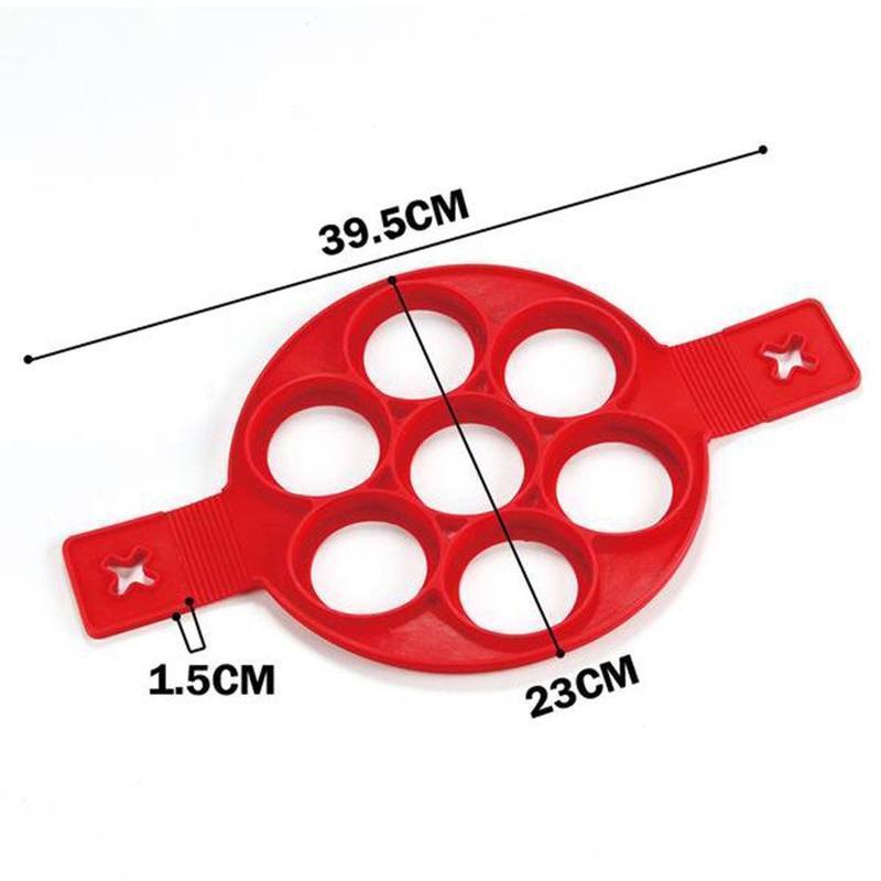 Antihaft-Silikon-Pfannkuchenform-Ring | Brehn