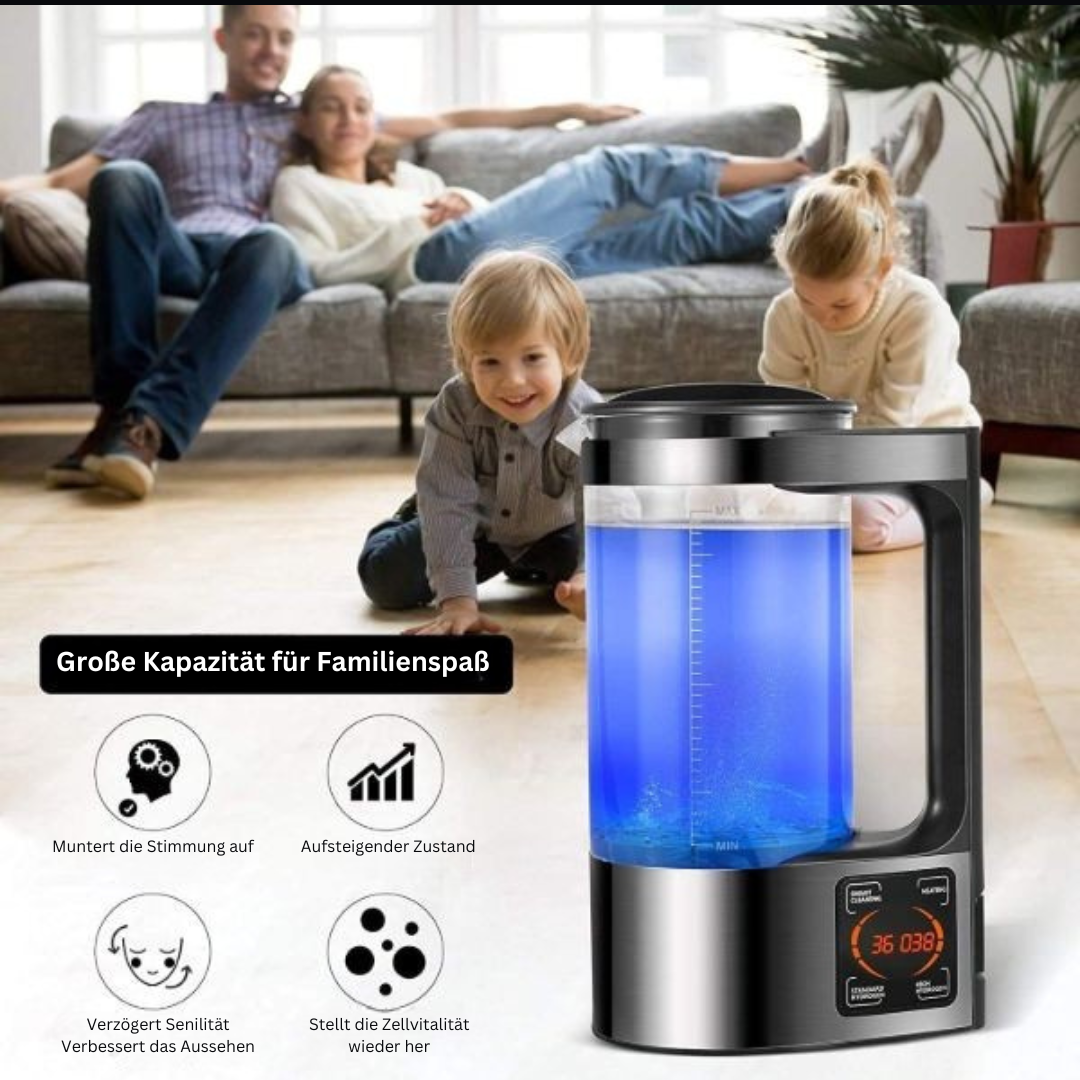 Brehn | Elektrischer Wasserreiniger mit Wasserstoff- und Alkali-Option - PureFlow