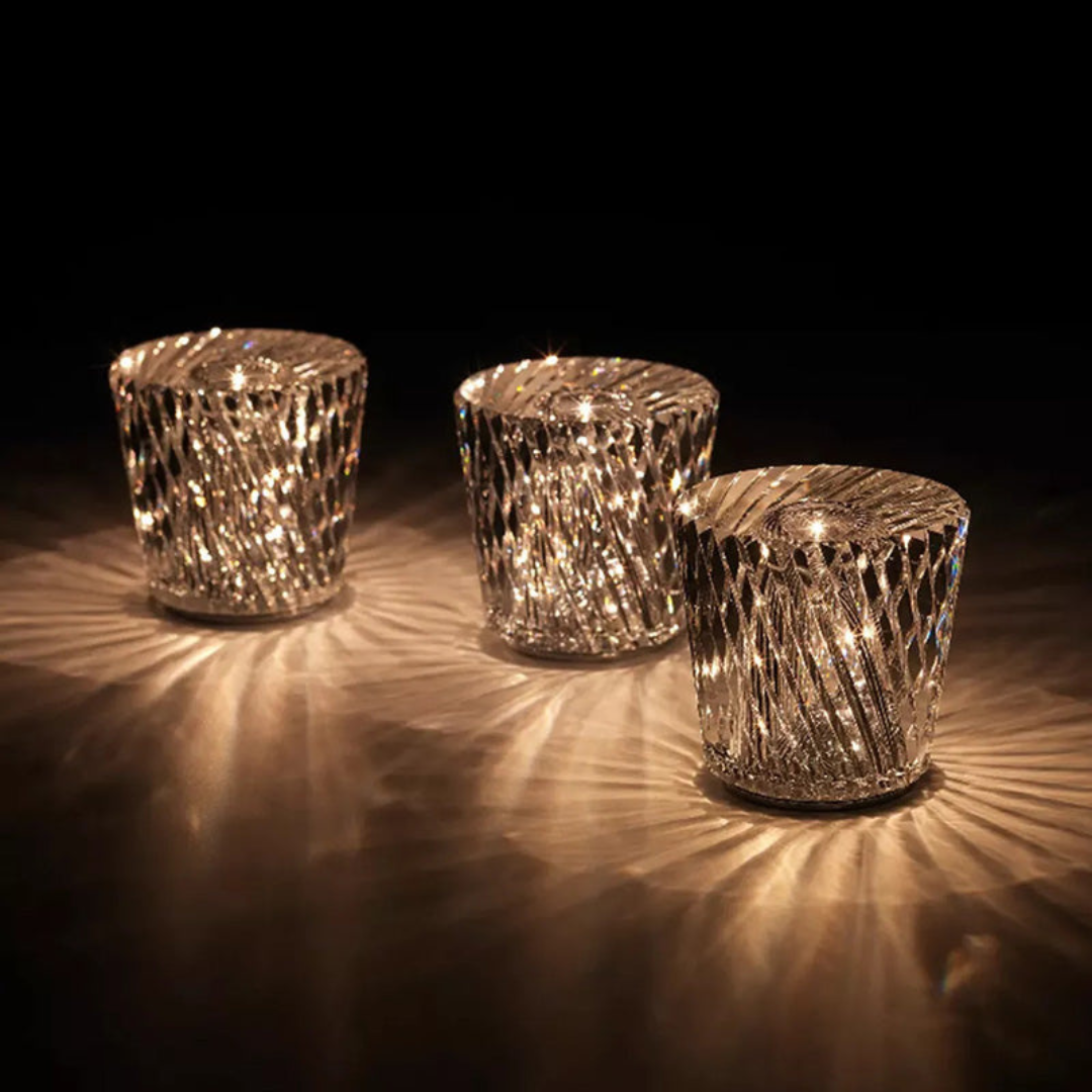 Brehn | Drahtlose Kristalltischlampe