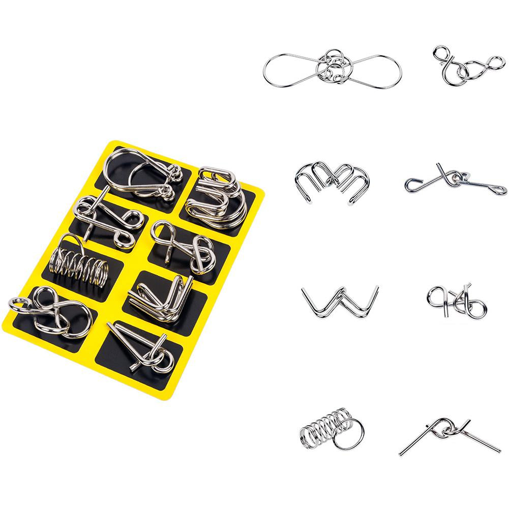 Brehn | Metall-Puzzle-Ring-Set