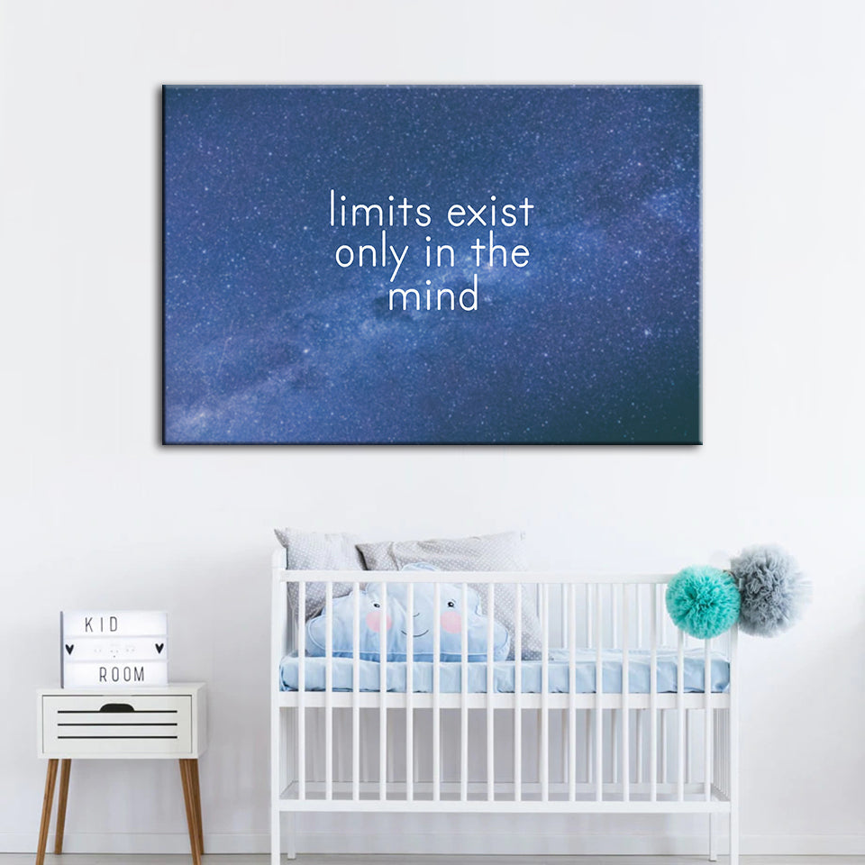 Galaxy Motivation - Canvas Wandkunst Malerei