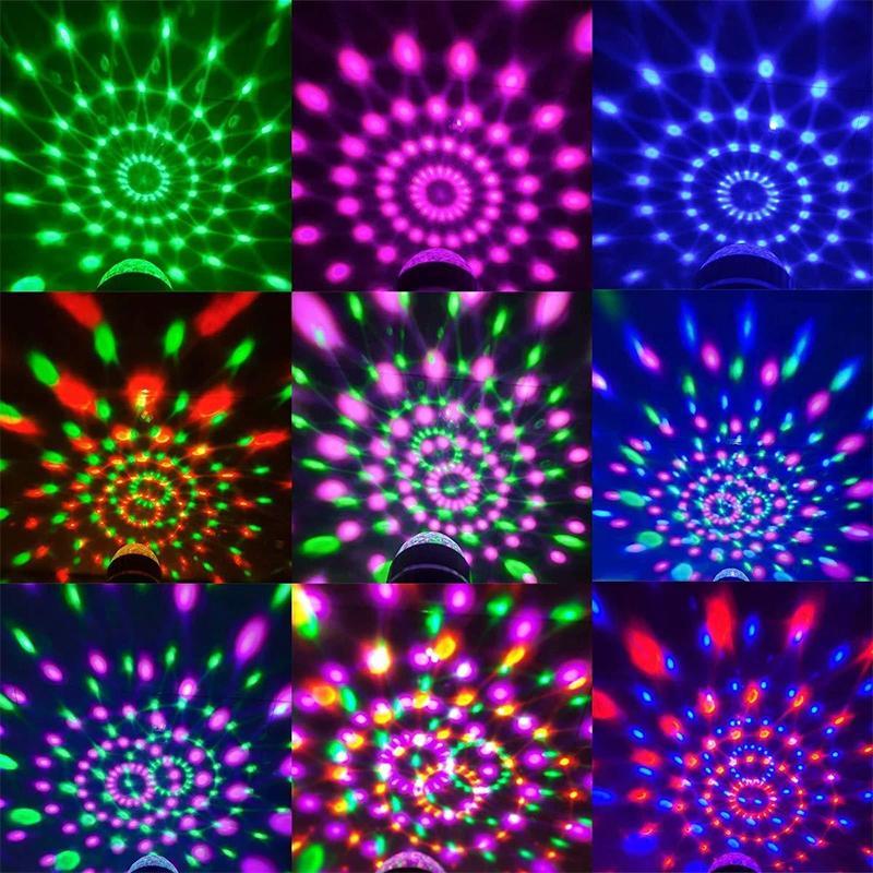 LED Disco Bunte rotierende Glühlampen | Brehn