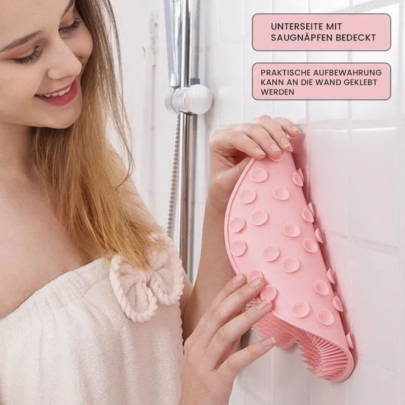 Brehn | Fuß- und Rückenschrubber für die Dusche, Massagepad