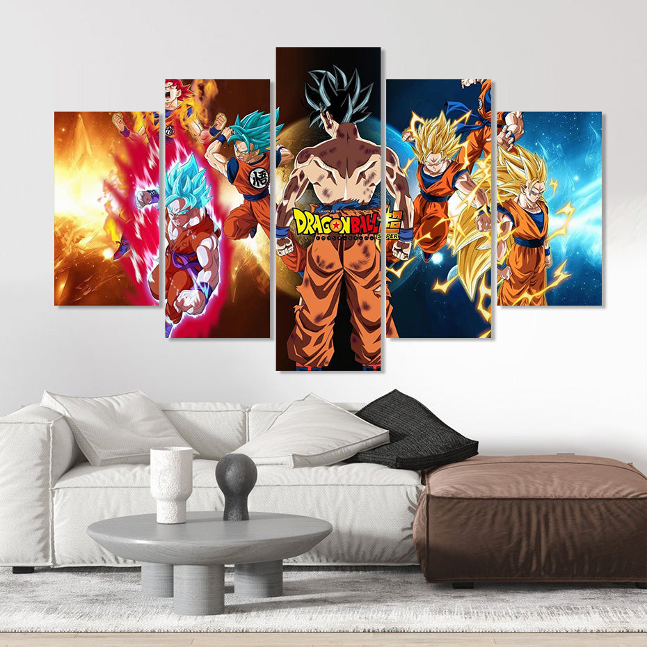 Dragon Ball Z - Leinwand Wandkunst Malerei