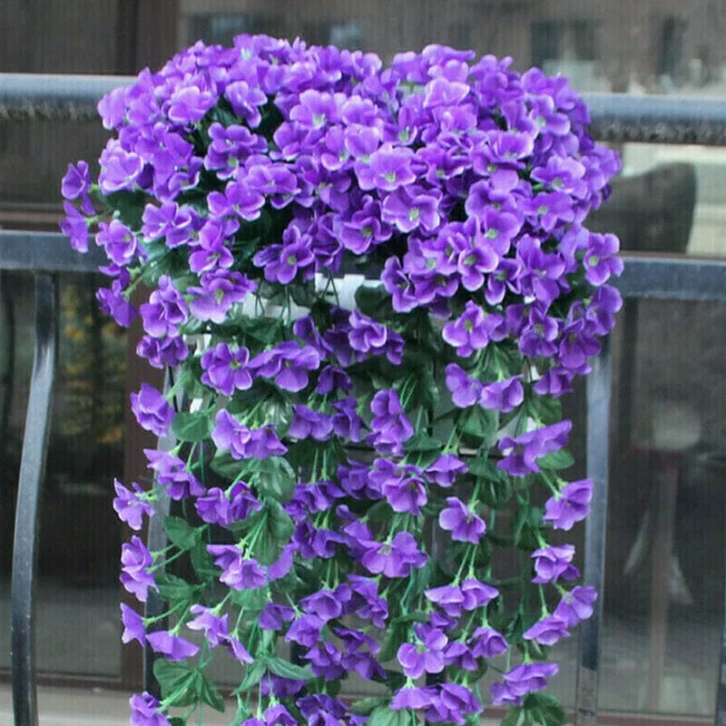 Lebendige künstliche hängende Orchideenbündel | Brehn