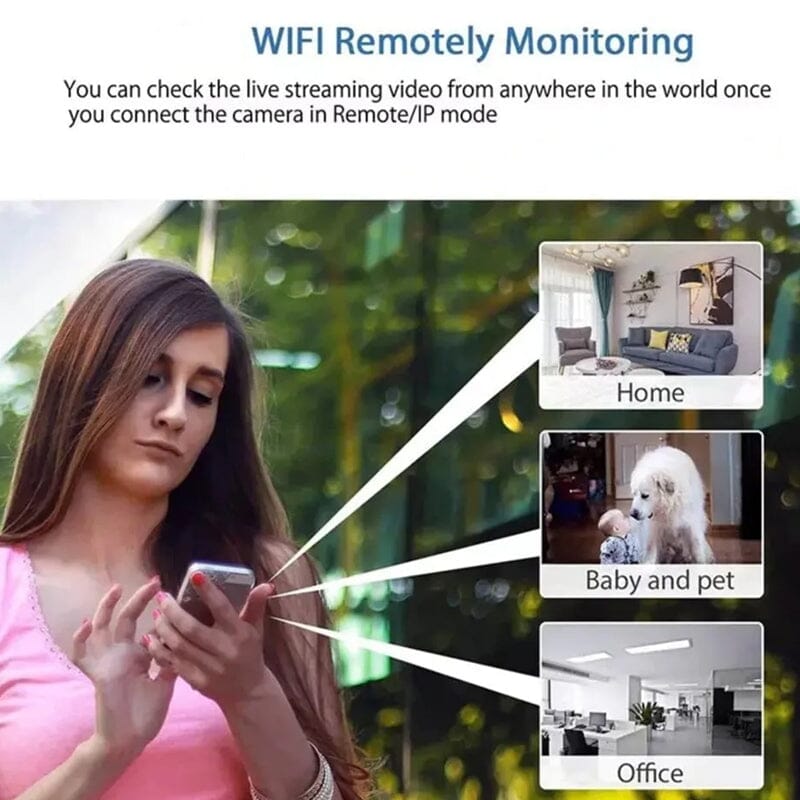 Mini-WLAN-Kamera 1080P HD