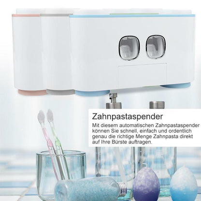 Automatischer Zahnbürstenhalter und Zahnpastaspender Set | Brehn