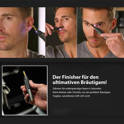 Präzisionstrimmer mit LED & Titan-Klingen | Brehn