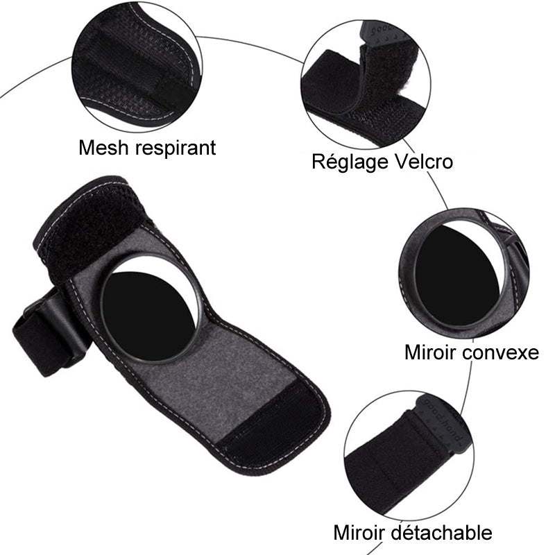 Sicherheits-Spiegelarmband für Fahrrad | Brehn