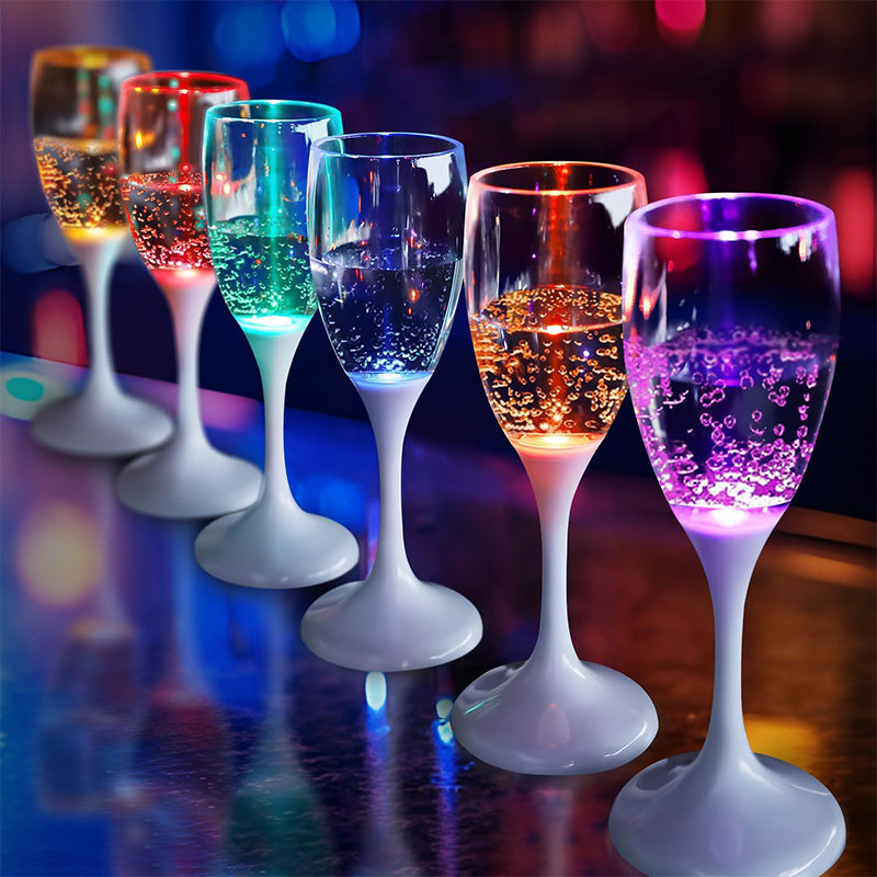 Brehn | LED beleuchtetes Champagnerglas