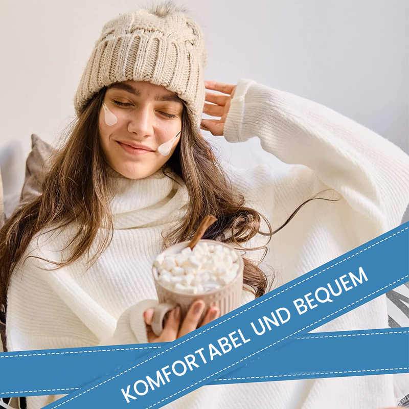 Brehn | Unsichtbare Facelift-Patches | 120er Vorratspack | Ultra-dünne 0,02mm Adhäsions-Technologie | Wasserfest & Hypoallergen | Mechanisches V-Shape Lifting | Transparent