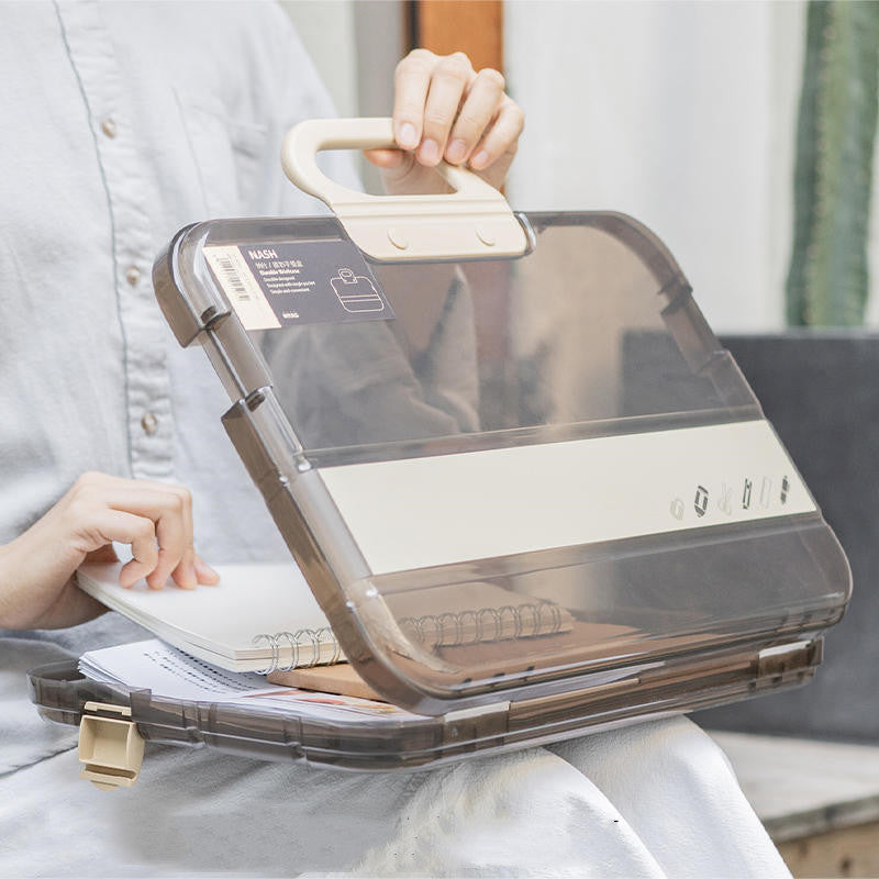 Brehn | Große Kapazität Wasserdichte Transparent Aktenbox