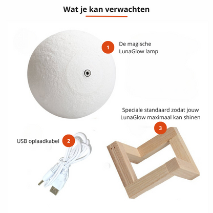 Brehn | LunaGlow | Lassen Sie Ihr Zimmer mit der magischen Kraft des Mondes erstrahlen