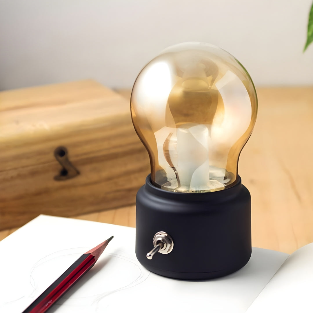 Tragbare Retro Tischlampe - LumiRetro | Brehn