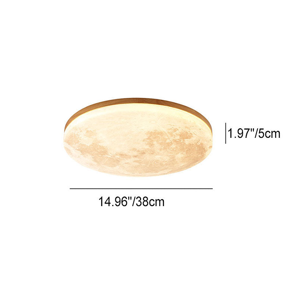 Brehn | LunaGlow - Mondlampe Deckenlampe Mit Weicher LED-Beleuchtung