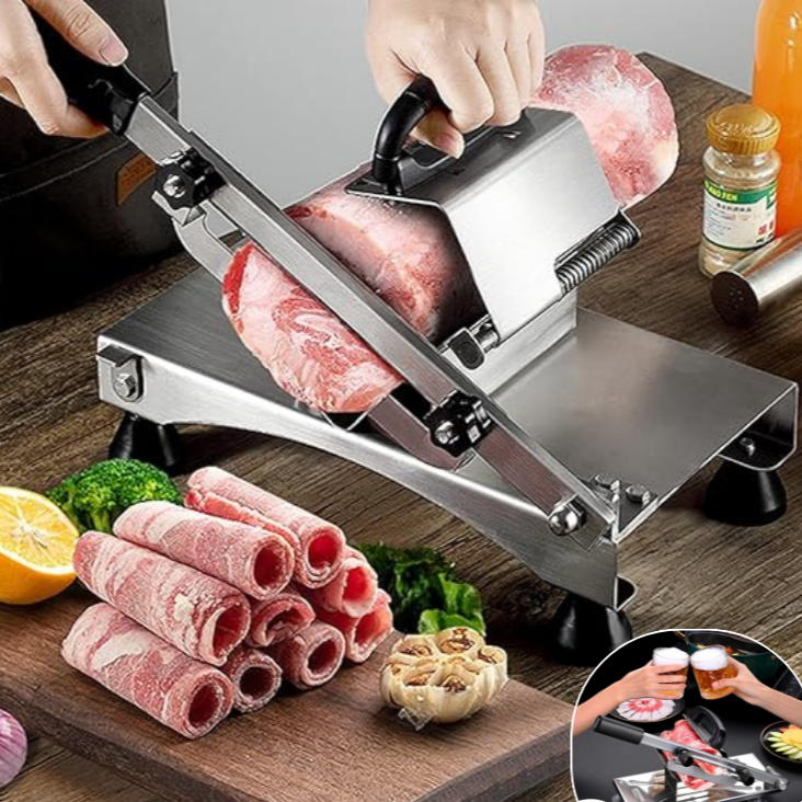 Brehn | SlicePro Schneidemaschine - Professioneller Küchenschneider für Zuhause
