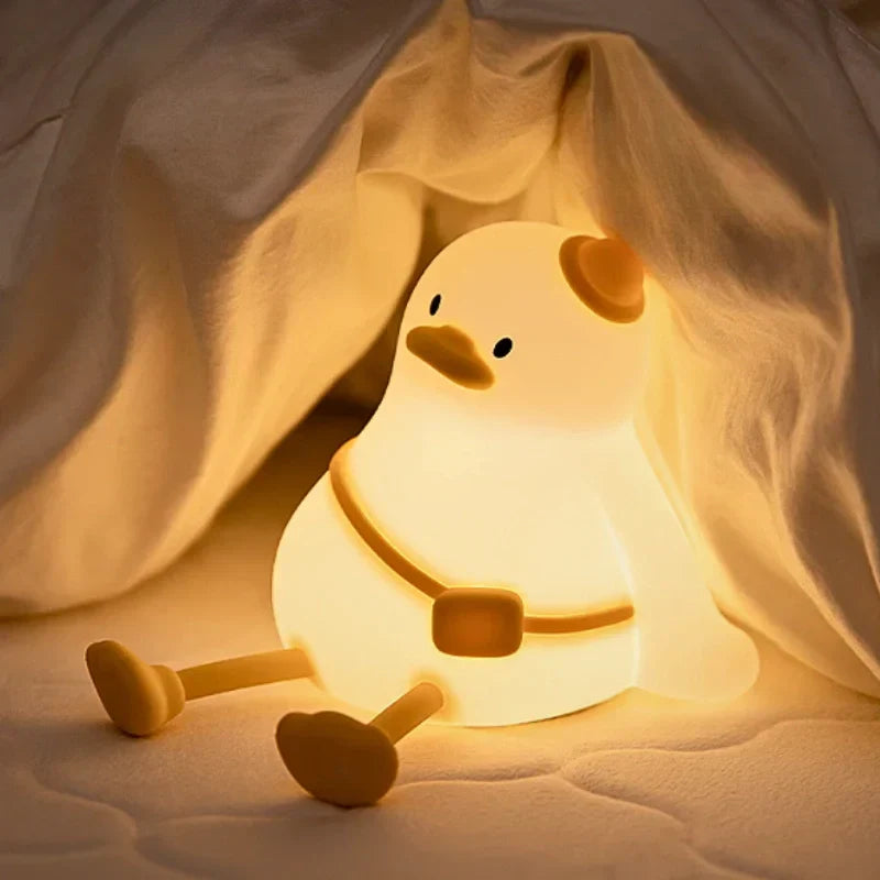 Nachtlicht aus Silikon, Tier-Nachttischlampe