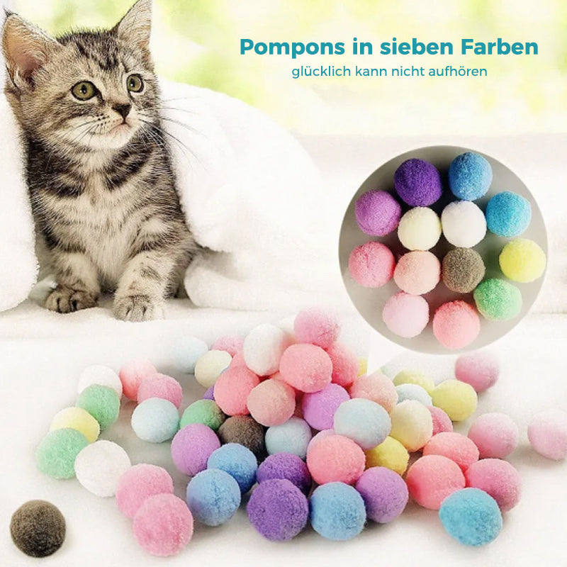 Interaktives Spielzeug für Katzen（30 Stücke） | Brehn