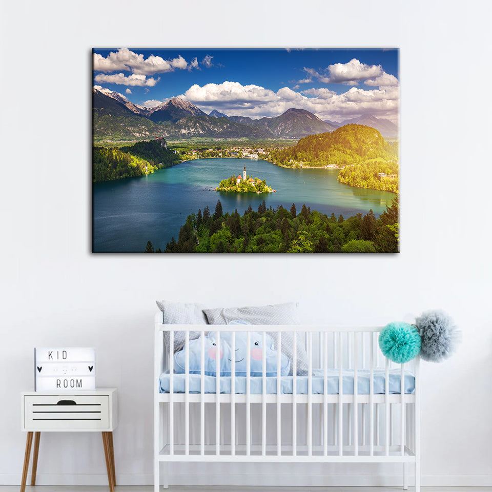 Peace Of The Land - Leinwand Wandkunst Malerei