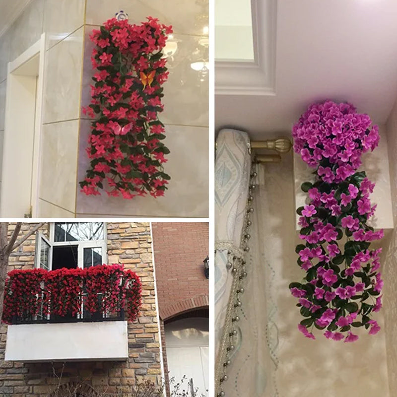 Lebendige künstliche hängende Orchideenbündel | Brehn