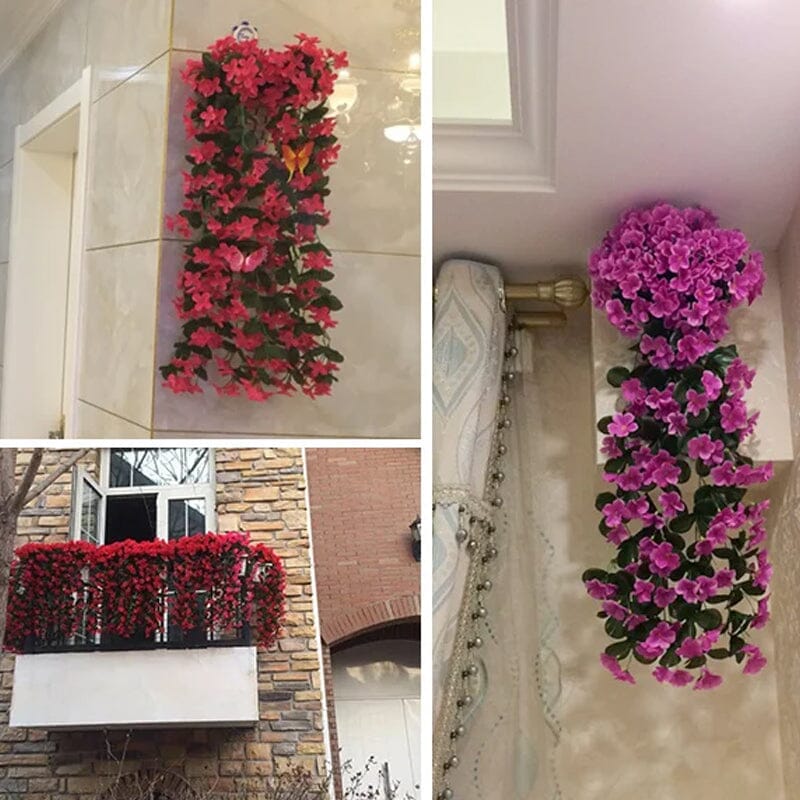 Lebendige künstliche hängende Orchideenbündel | Brehn