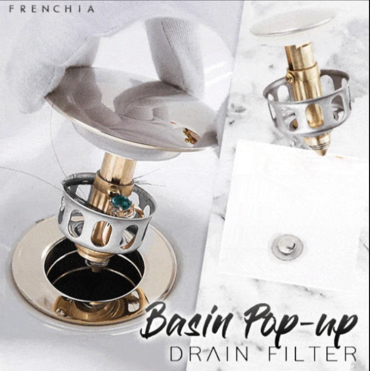Basin Pop-Up Drain Filter | Brehn