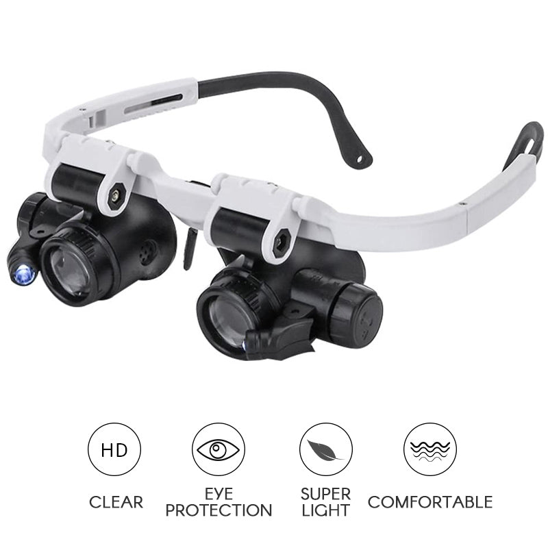 Brehn | LED-Brille Lupe