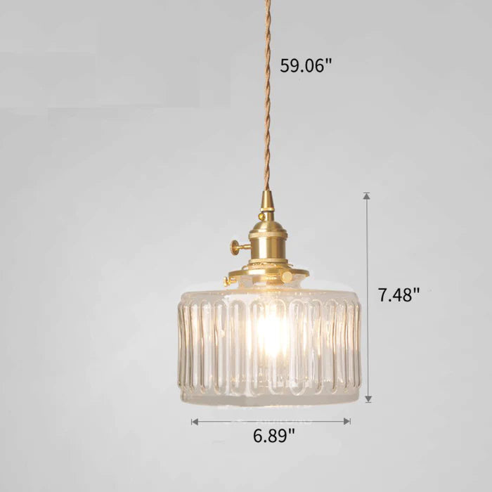 Vintage Kristall Pendelleuchte - Celeste | Brehn