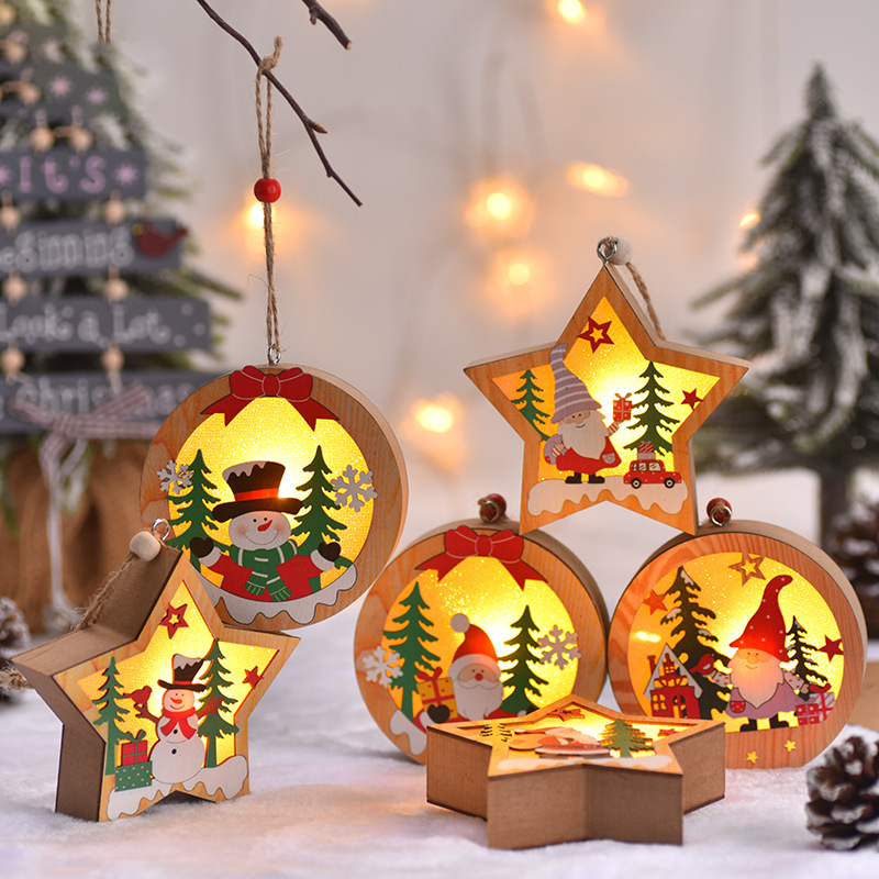 Brehn | Weihnachtsbaum Dekoration Hängende Lichtbox