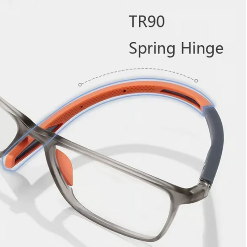 Brehn | Modische Silikon Sport-Lesebrille