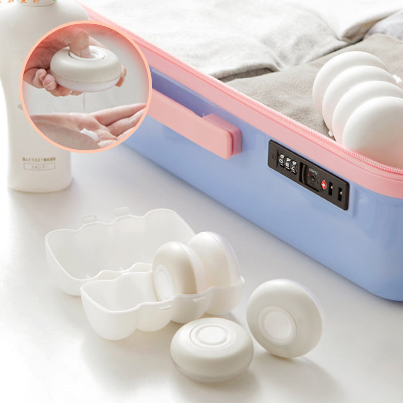 Brehn | Wiederverwendbares Reise Lotion Behälter Set (4 Stücke)