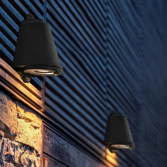 Elegante Outdoor Aluminium Wandlampe
