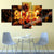 ACDC - Leinwand Wandkunst Malerei