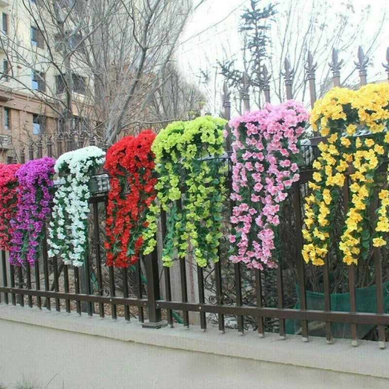 Lebendige künstliche hängende Orchideenbündel | Brehn