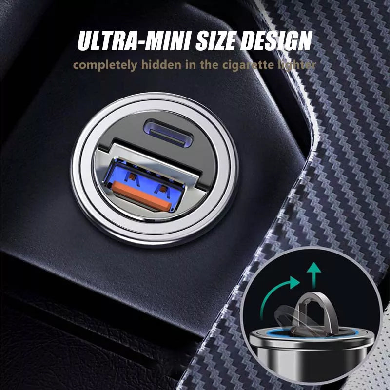 Brehn | Mini Stealth Auto-Adapter geeignet für iPhone