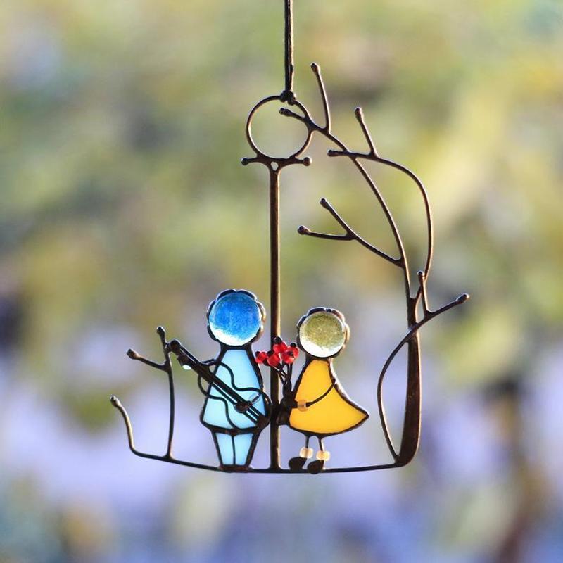 Buntglas Hängungen Sonnenfänger Kunst Dekoration Geschenk | Brehn