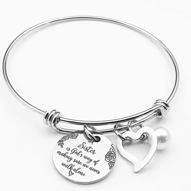 Brehn | Niemals alleine gehen - Schwester Armband