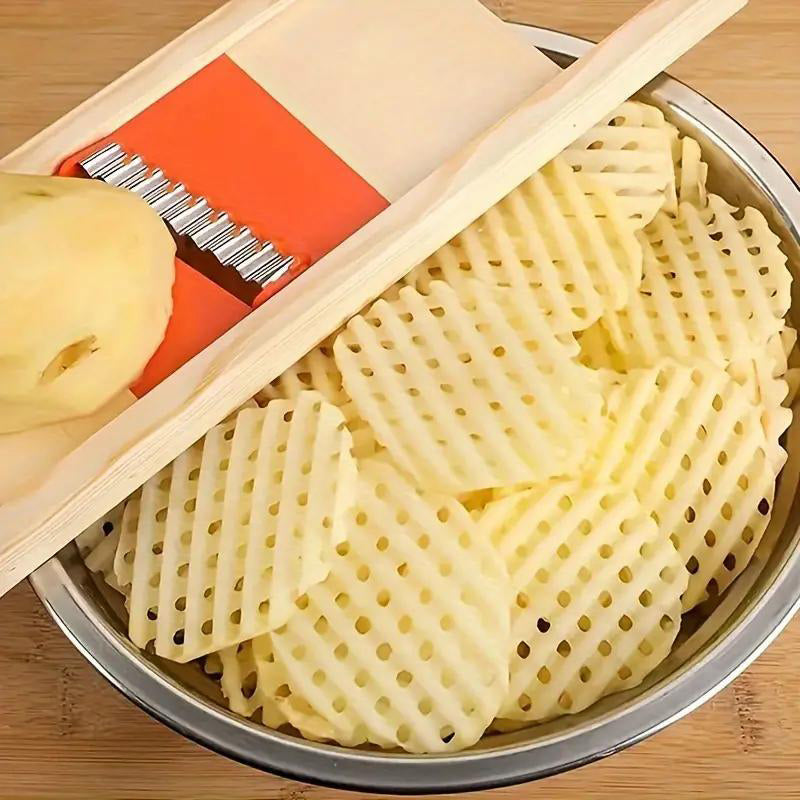 Brehn | Holzgriff Kartoffelchips Schneider