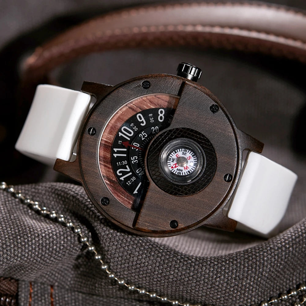 Brehn | Holz Wunder Handgemachte Elegante Uhr