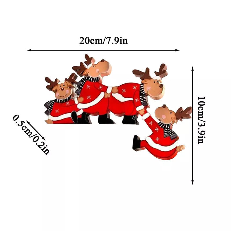 Brehn | Lustige Weihnachts-Türrahmen-Dekorationen
