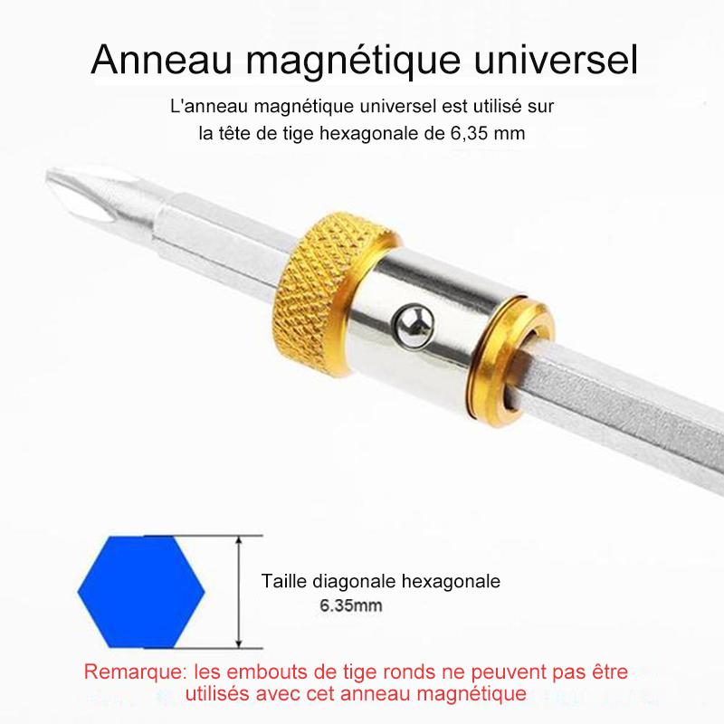 Magnetischer Schraubendreher-Spitzen-Abnehmbarer Ring | Brehn